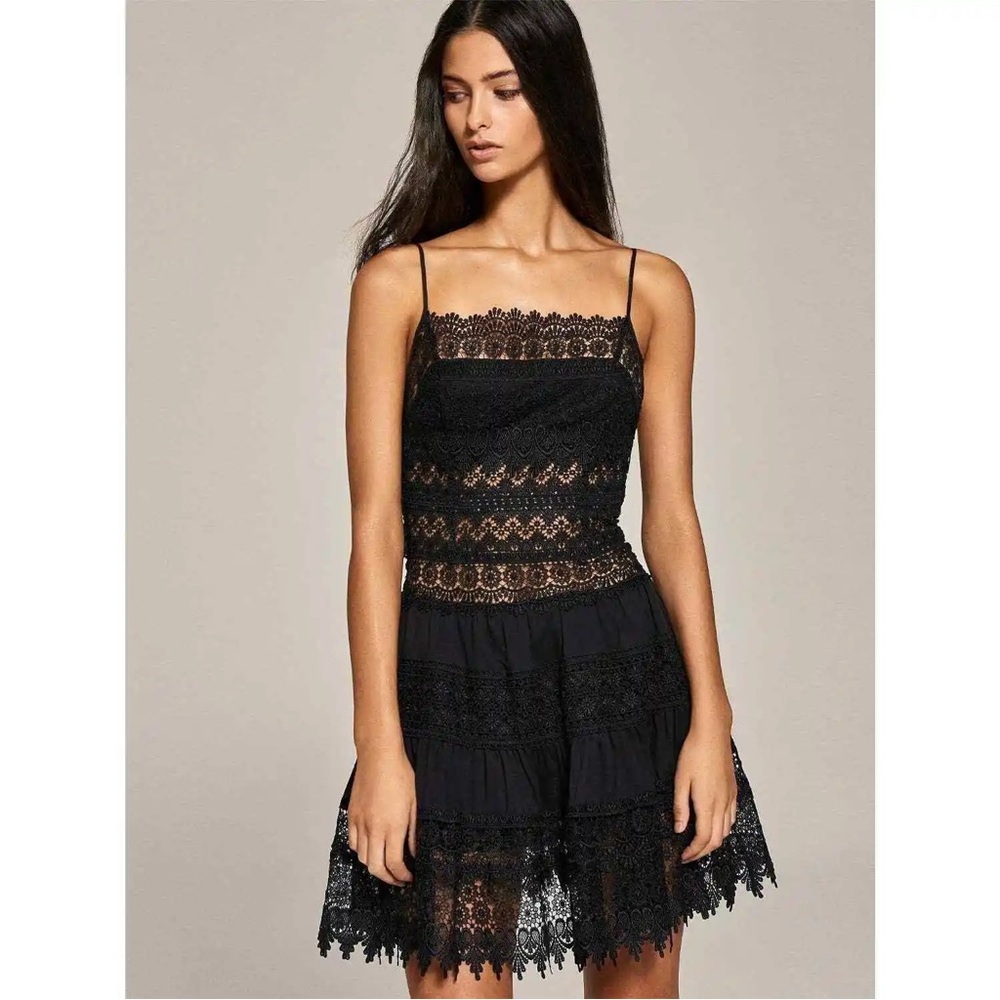 Charo Ruiz Joya Dress in Black